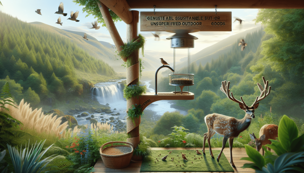 Banks Outdoors Deer Feeder Eco-Friendly Approach To Deer Feeders