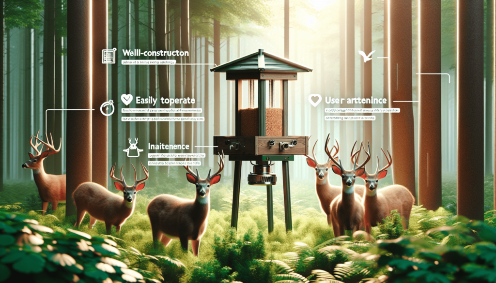 Ease Of Use: Automatic Deer Feeders With User-Friendly Interfaces