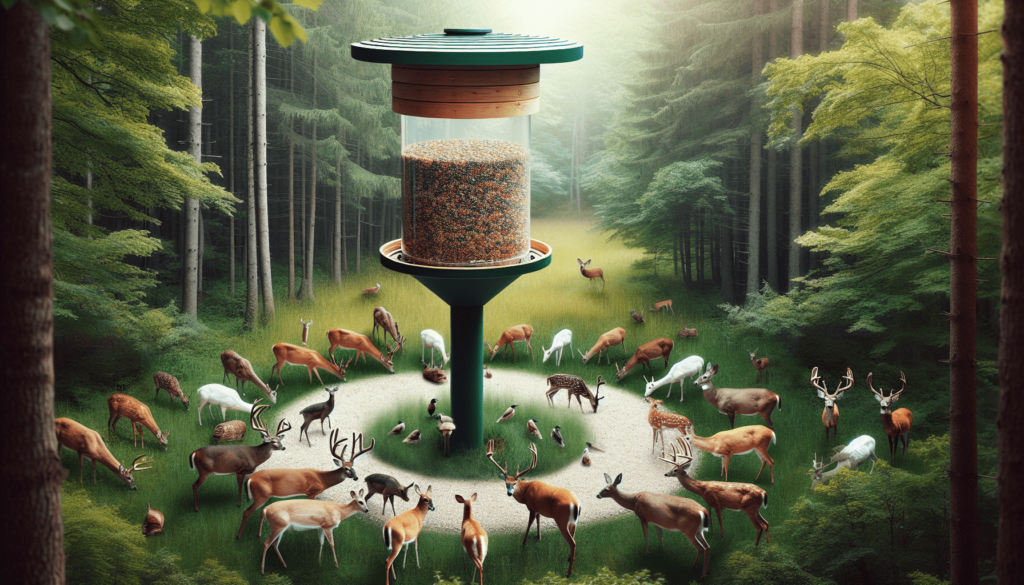 Mastering The Art Of Deer Attraction With Gravity Feeders