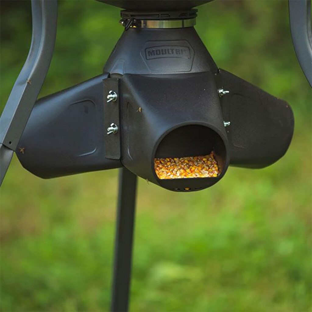 Moultrie Gravity Feeder Kit, Black