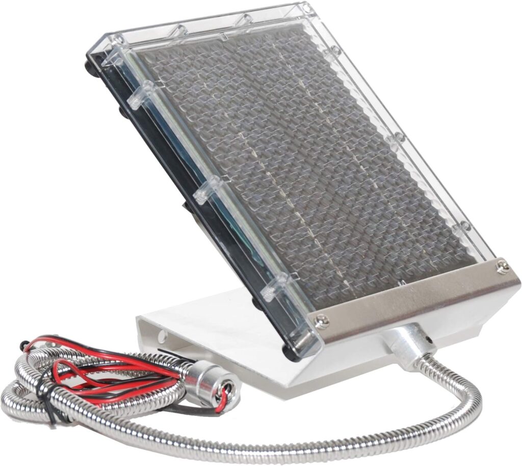 ForEverlast Solar Panel, Deer Feeder Battery Charger, For Outdoor Use With Mounting Bracket