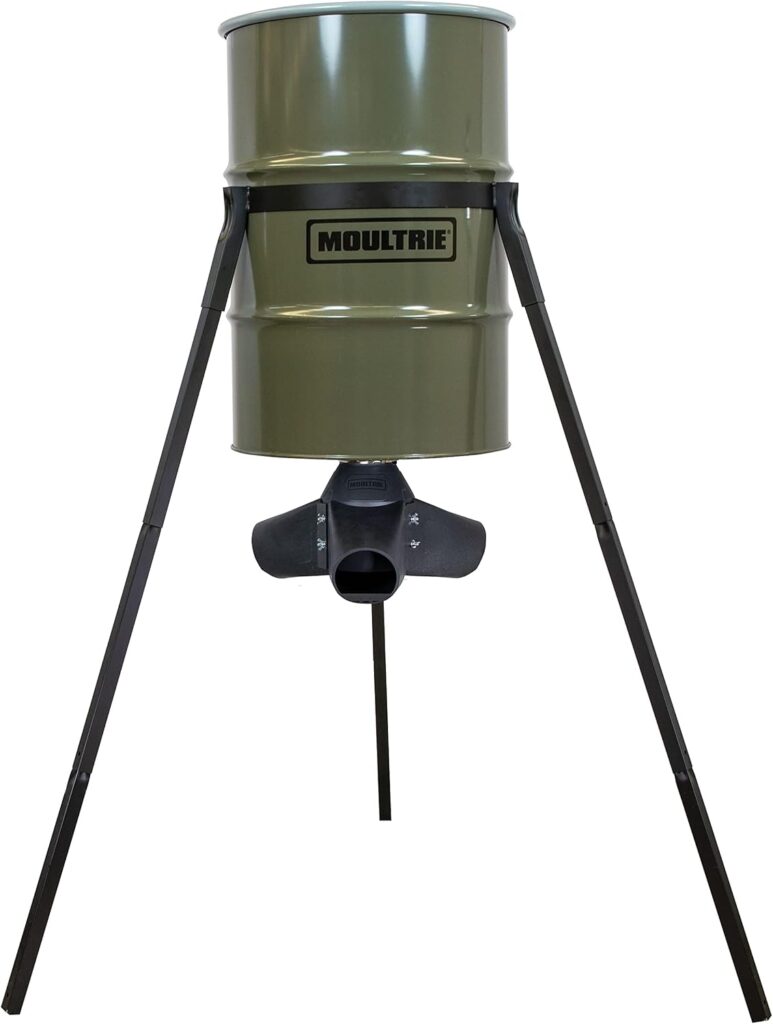 Moultrie MFG-13375 55-Gallon Gravity Tripod, Black