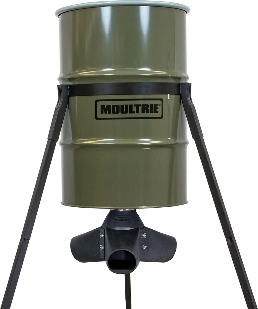 Moultrie MFG-13375 55-Gallon Gravity Tripod, Black